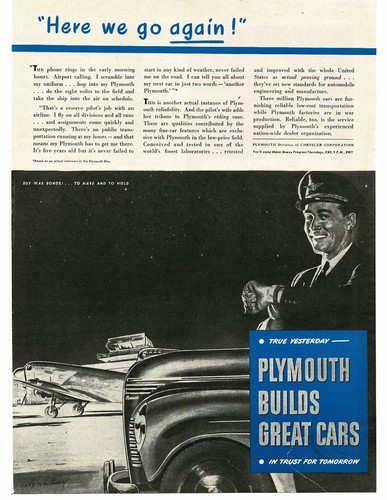 1945 plymouth builds great - plymouth,