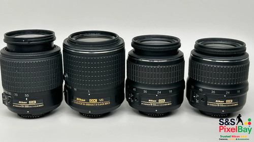 Faulty job lot nikon dx - 4x,