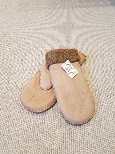 Ladies sheepskin mittens full - mittens,