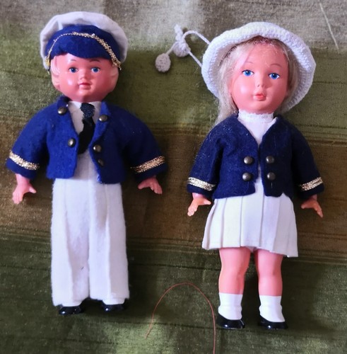 Pair vintage sailor style - of,