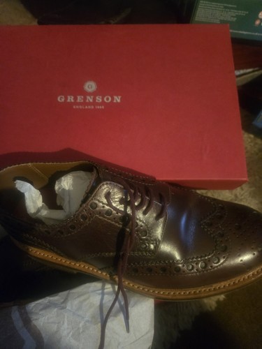Grenson archie burgundy - grenson,