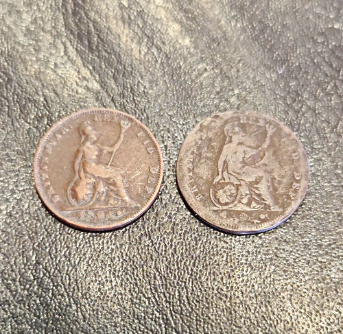 1826 1830 farthings - &,