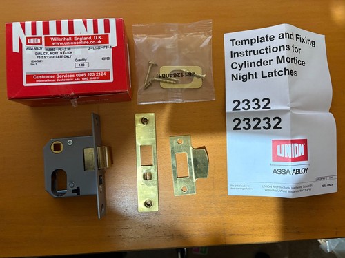 Union l233267b oval mortice - l233267b,