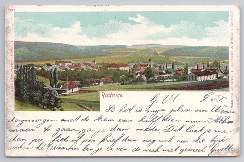 Radnice town view - radnice,