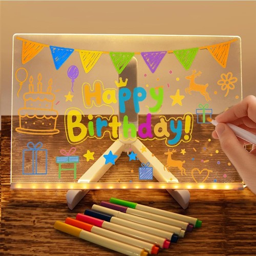 Led message board night - board, light