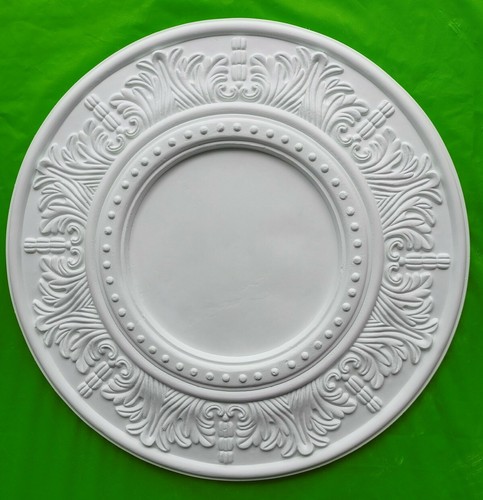 Plaster ceiling rose - plaster,