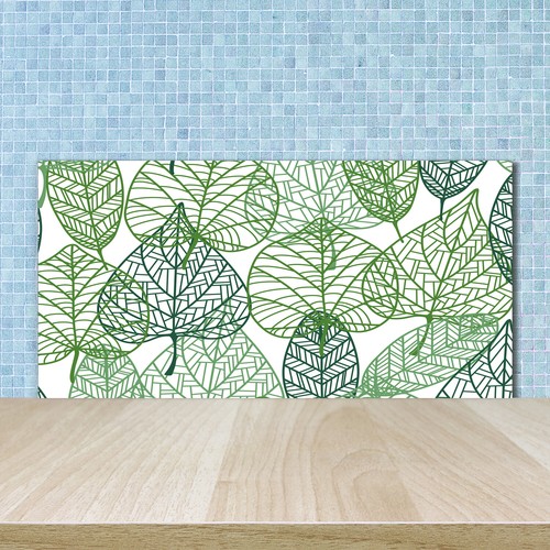 Tulup kitchen glass splashback - kitchen,