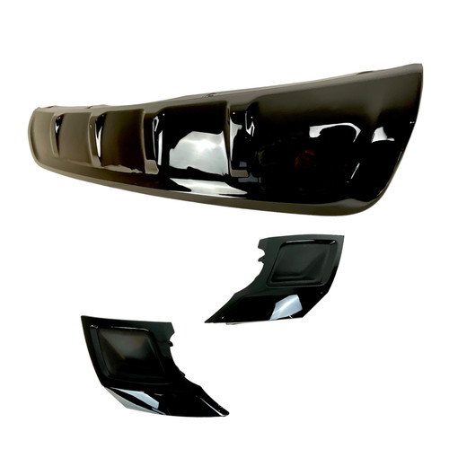 Gloss black rear bumper - gloss,