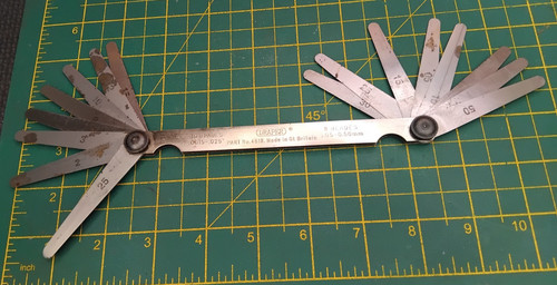 Vintage draper feeler - vintage, gauge