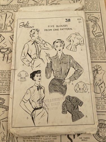 Vintage 1940s style sewing - style,