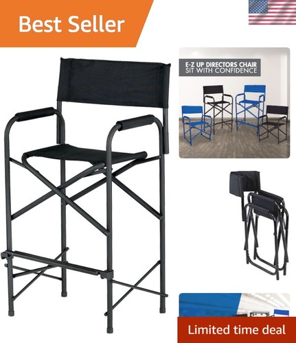 Tall directors chair seat - directors, chair,