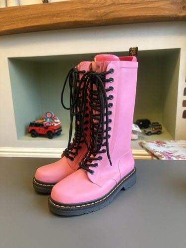 Martens drench pink rubber - martens,