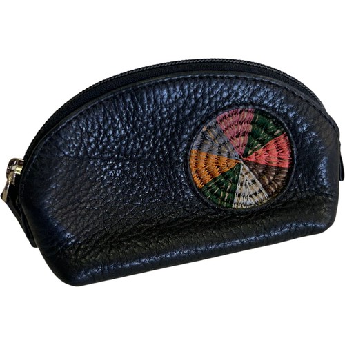 Radley black leather coin - black,