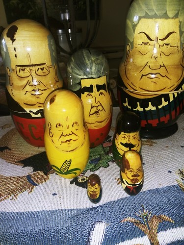 Vtg wood hand painted - vtg,