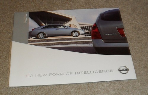 Nissan primera brochure 2004 - nissan,