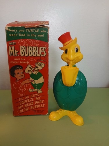 Vintage bubbles turtle - vintage, mr.