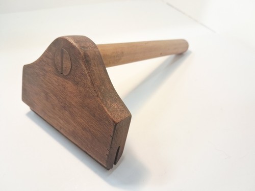 Vintage veneer hammer - hammer,,
