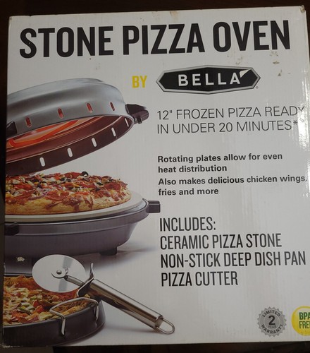 Bella stone pizza oven - bella,