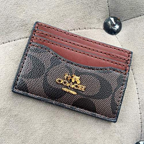 Coach card wallet holder - coach, wallet/holder