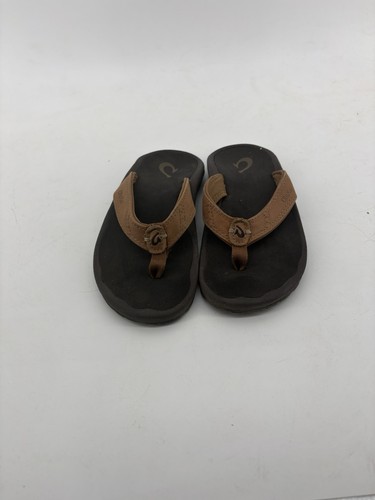 Olukai kids brown flip - flip, flops