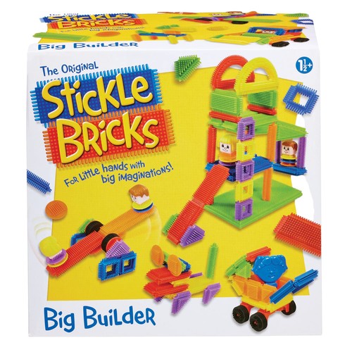 Stickle bricks big builder - bricks,