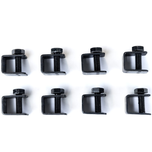 Mudflap clamps black c - mudflap,