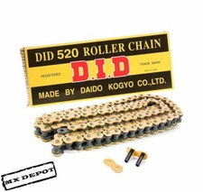 Did 520 motocross chain gold - did,