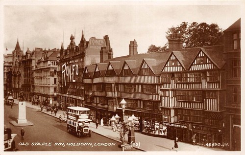 B85666 old staple inn - , holborn