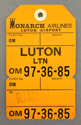 Monarch airlines ltn - monarch, luton