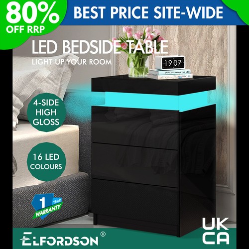 Elfordson bedside table - table, 3