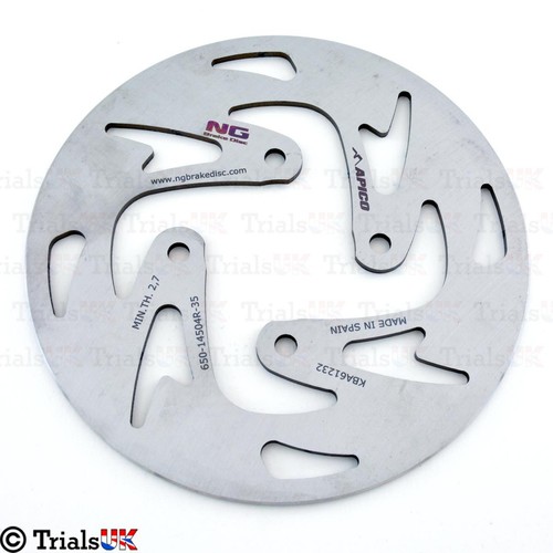 Ng650 rear brake disc - disc, for