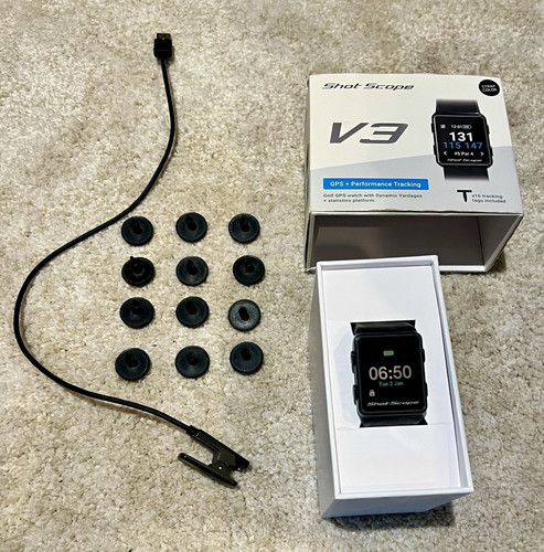 Shot scope golf gps watch - v3,
