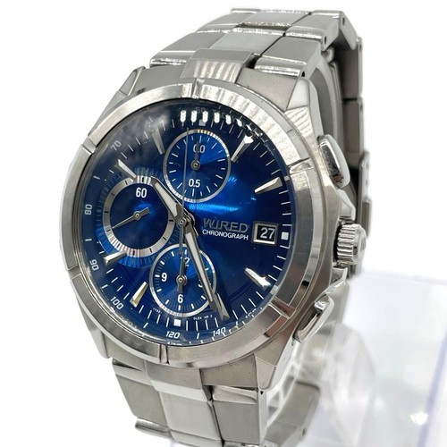 Wired chronograph blue - chronograph,