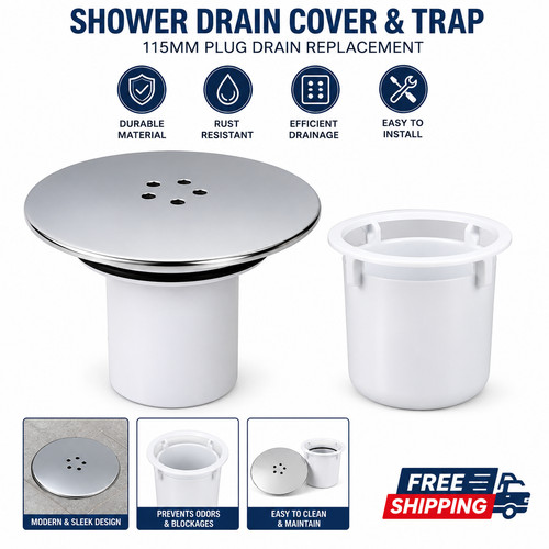 90mm shower drain - 90mm,