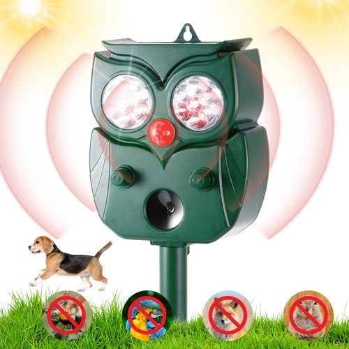 Ultrasonic solar cat dog - ultrasonic,