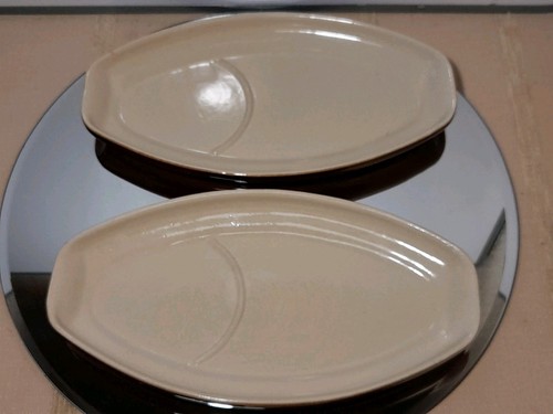 Pair vintage glazed - of,