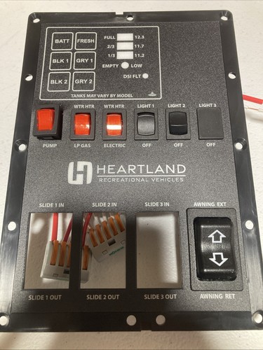 Heartland control panel - heartland, new