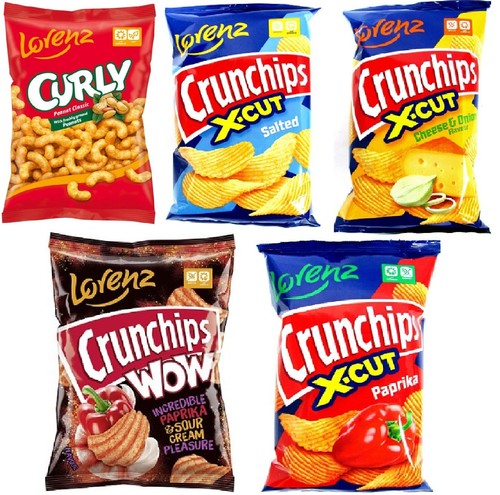 Lorenz crunchips pack 12 - lorenz,