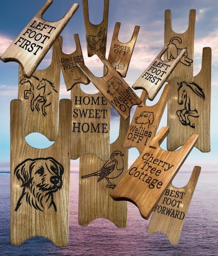 Personalised boot jacks - boot, /
