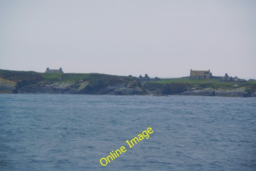 Photo 6x4 abandoned - houses, on