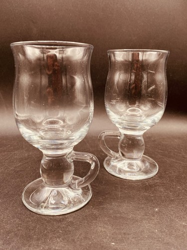 Irish coffee glasses - irish, pair