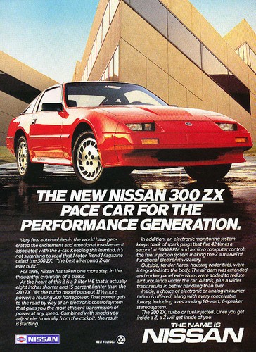 1986 datsun 300zx classic - -,