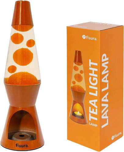 Lava lamp with candle - lamp,
