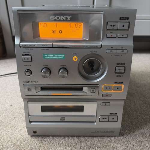 Sony cmt cp500md - sony, cmt-cp500md