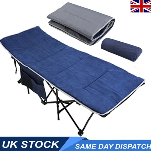 Luxury folding camp bed - 4-in-1,