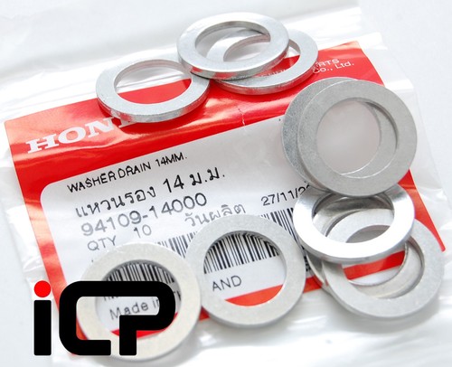 10x genuine sump washers fits - genuine,