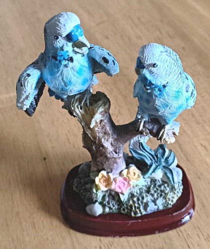 Budgies vintage ornament - ,