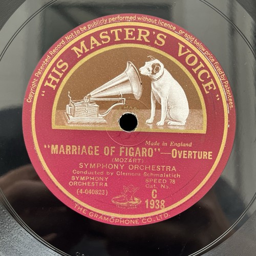Hmv c1938 mozart - hmv, march