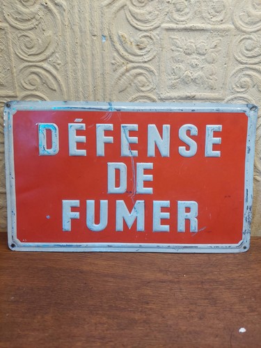 Vintage french tin no - vintage, "no