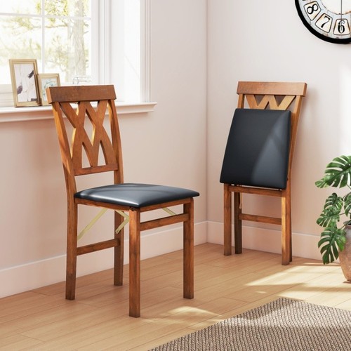 Set folding dining chairs - set, of
